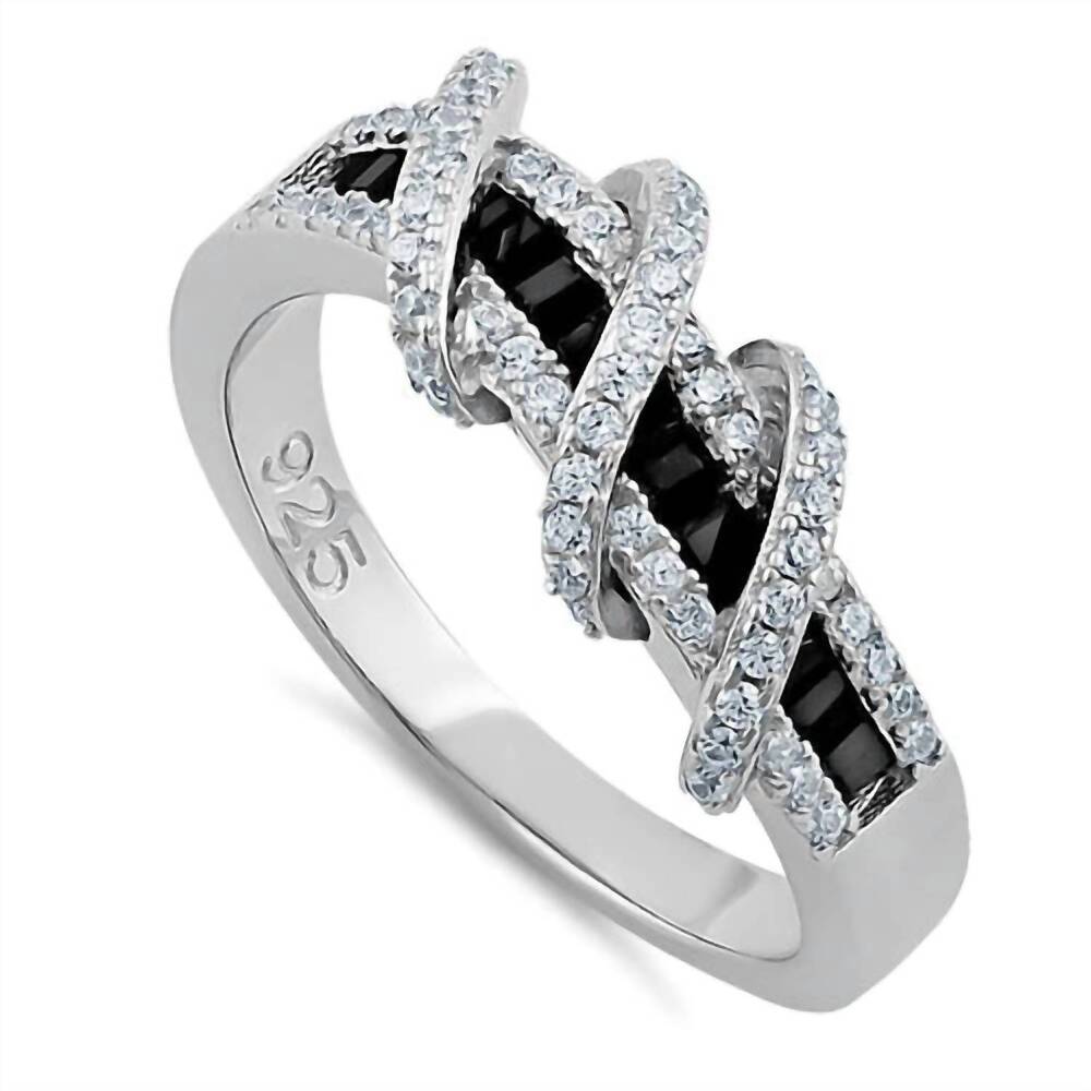 NEW STARLETTE women's ursula statement ring in silver
